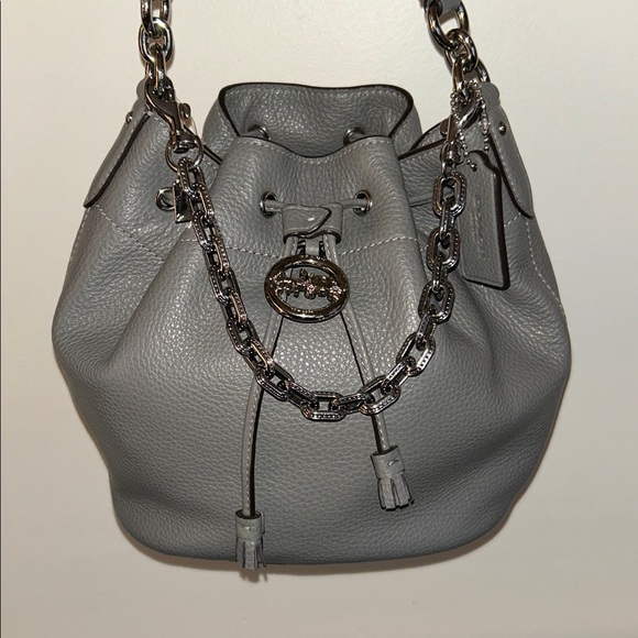 Coach Handbags - Coach Elle Pebble Leather Drawstring Bag, NWT